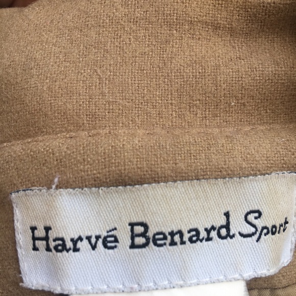 Harve Benard wool hunting jacket blazer tan - Picture 4 of 5